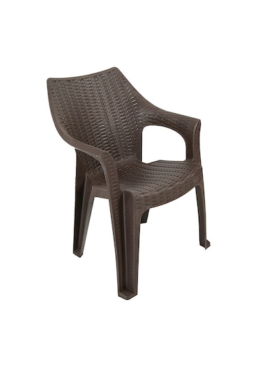 Depootoptan Mandella Polo Rattan Koltuk Kahverengi