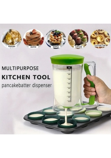 Elmpaly Transparent Kırmızı Katlanır Pankek Waffle Makinesi Fırça li