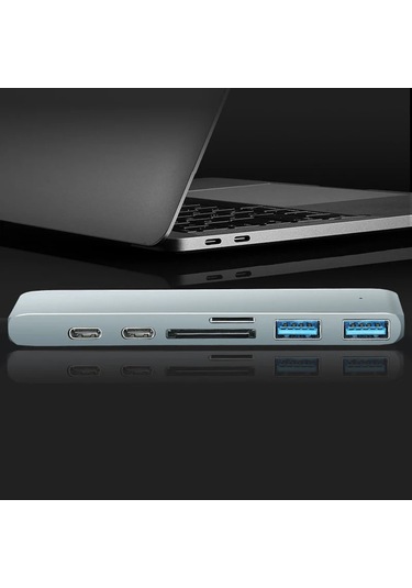 Conventions1 Usb C Hub 6'sı 1 Arada Yerleştirme İstasyonu