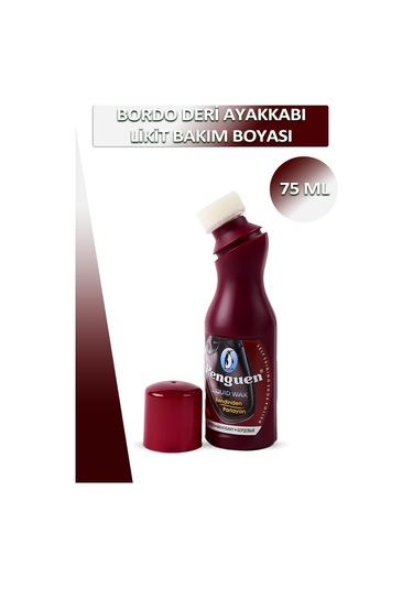 Bağcık + Penguen Deri Likit Ayakkabı Bakım Boyası 75 Ml Set 001