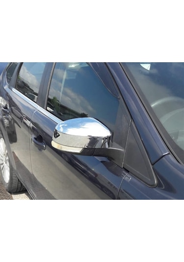 Ford Focus Krom Ayna Kapağı 2008 - 2011 2 Parça Abs Krom