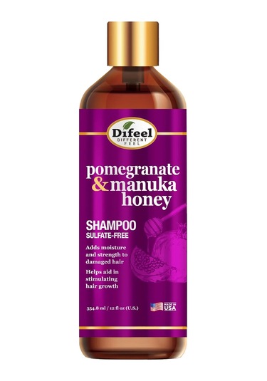 Difeel Pomegranate & Manuka Honey Sülfatsız Şampuan 354.9ml Tüm Saçlar