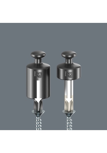 Wera 1850 Ph Kraftform Ballgrip/yumru Saplı Yıldız Tornavida, Ph 2 X 100 Mm