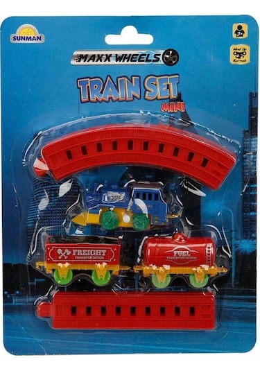 2559 Maxx Wheels Mini Tren Seti 11 Parça -Sunman
