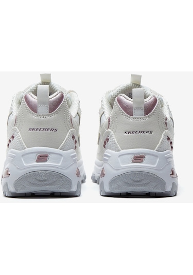 Skechers D'lites Kadın Sneakers - Beyaz 149267 WLV Beyaz