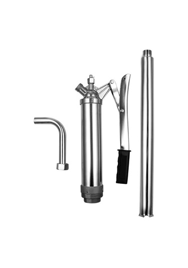 Paslanmaz Manuel Varil Pompası 20Lt/Dk, Mazot Yağ Pompası