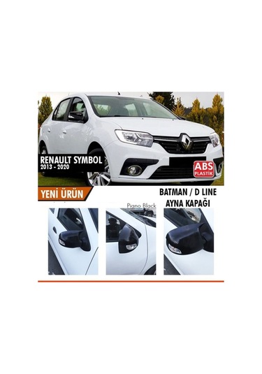 Renault Symbol Yarasa Batman Ayna Kapağı 2012 Sonrası Uyumlu
