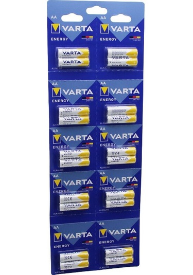 Varta Kalem Pil Alkalin 20pcs 5570