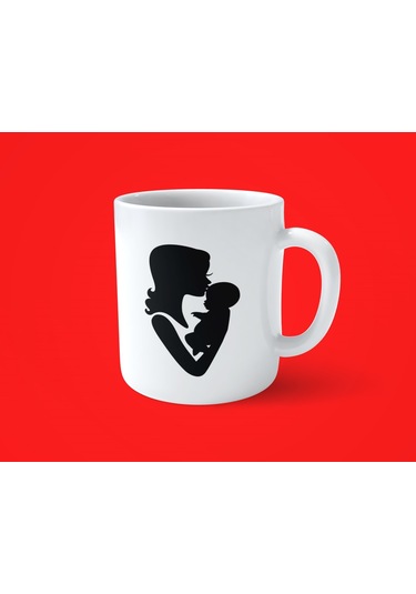 Annelere Özel Baskılı Kupa Bardak