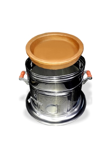 Yaramış Semaverli - Güveçli - Tandırlı Mangal Seti