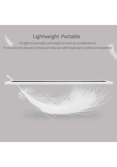 Xindoker 16 Inç Lcd Yazı Tahtası, Elektronik Çizim Tableti, Ev Ve Ofis İçin Doodle Tahtası - Pembe Diğer