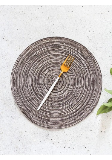 Home Balance Yuvarlak Masa Kılıkçılığı Servis Peçeteleri 243834429 Siyah