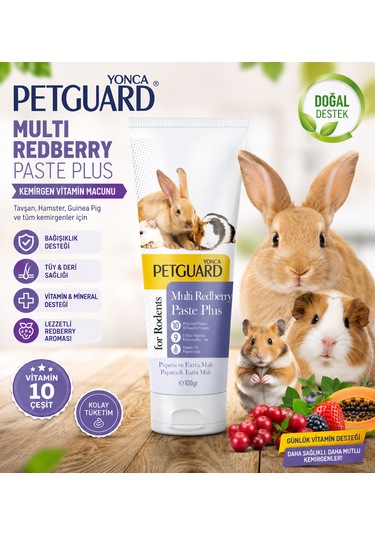 Kemirgen Macunu 100 Gr Tavşan Guinea Pig Hamster İçin Vitamin Destek Paste