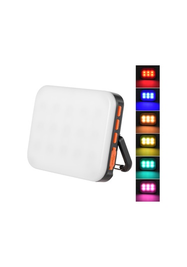 Andoer Ly-01 Rgb Fotoğrafçılık Lambası Led Dolgu Işığı Siyah Siyah