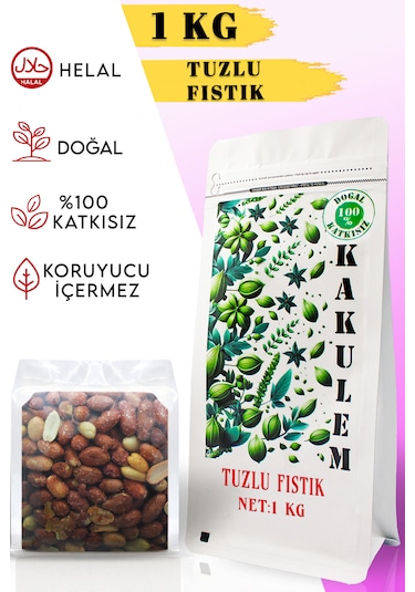 Kakulem Tuzlu Kavrulmuş Yer Fıstığı İçi 1 KG