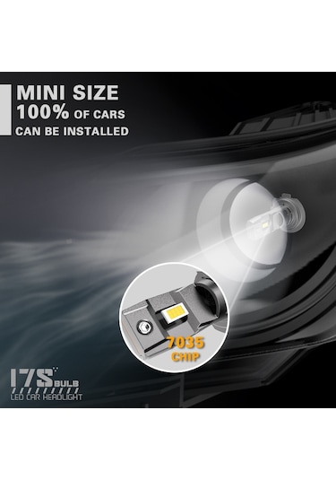 H7 Led Far Ampulü 80w 11000lm H7 12-30v / Laam931