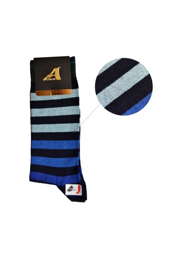 A Classe Çizgili Erkek Çorap