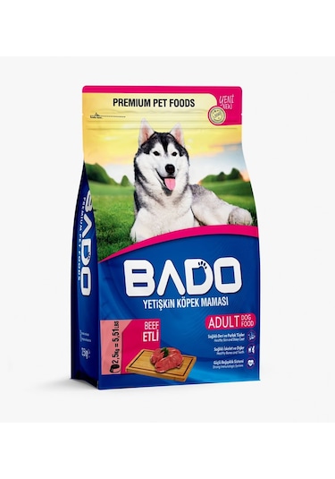 Bado Yetişkin Köpek Maması Etli 2,5kg