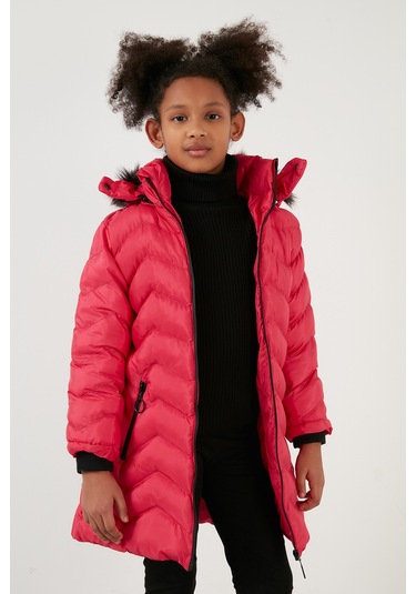 Lela Kız Çocuk Mont 5766041-Pembe