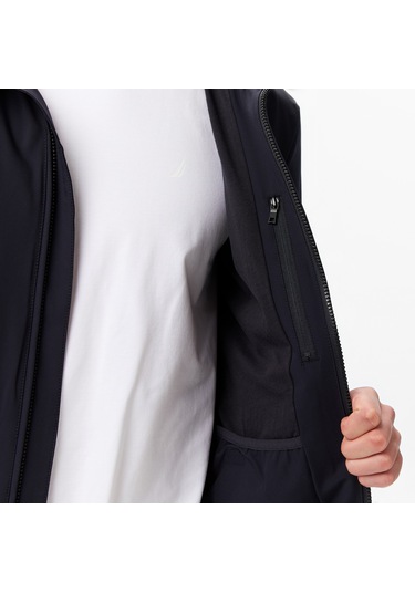 Nautica Erkek Siyah Regular Fit Mont Düz J57031t Siyah