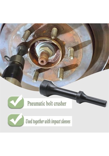 Pnömatik Çekiç 4 İnç Düzleştirme Hava Çekiç Uçları, 2 Adet