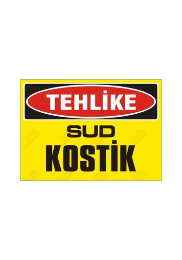 Tehlike Sud Kostik Levhası