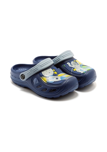 Twigy Jim Çocuk Sabo Terlik Lacivert 30/35 DD1002 Lacivert