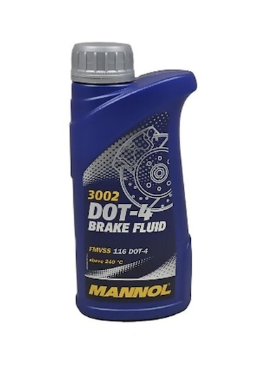 Mannol 3002 Dot-4 Brake Fluıd Hidrolik Fren Yağı 455 Gr.