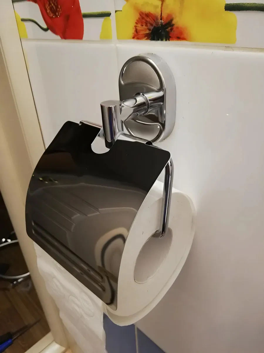 Savol Kapaklı Tuvalet Kağıdı Tutucu 15153195 Gri