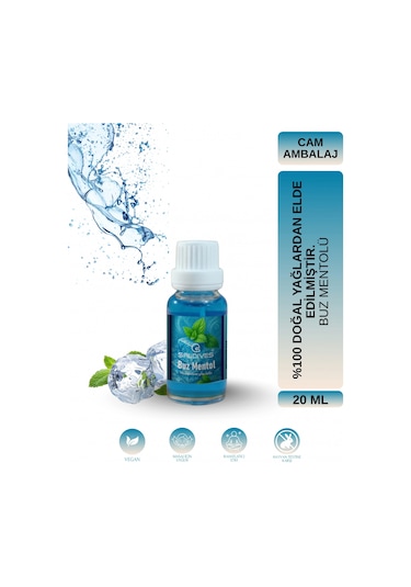 Buz Mentol 20 Ml 4 Adet