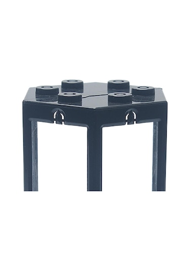 Suntek Mini Balık Tankı Manzara Açık Süs Akvaryum Kare Siyah