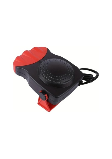 Boatshop1 Red 12v 150w Sogutucu Ve Isitici 2si 1 Arada Portatif Araba Isitici Fanı Cam Buz Cozucu