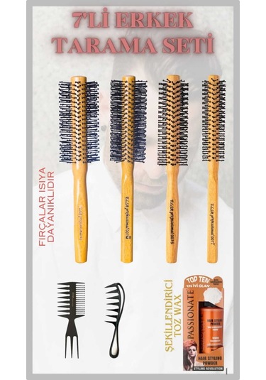 Elsa 7'li Erkek Tarama Şekillendirici Set