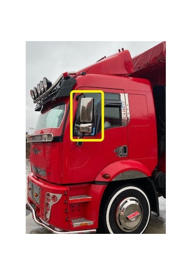 Ford Cargo 2524 Ayna Kromları Sağ Sol Takım-
