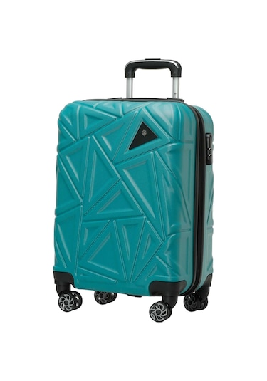 Lumberjack Trıangle -k Abs 5fx Petrol Unisex Küçük Boy Valiz 000000000101972792 Mavi