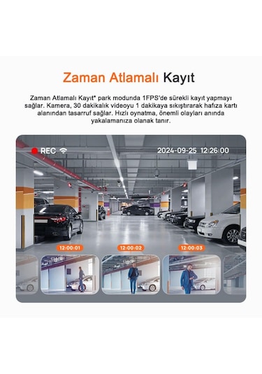 70mai M310 2K Dash Cam Araç Kamerası