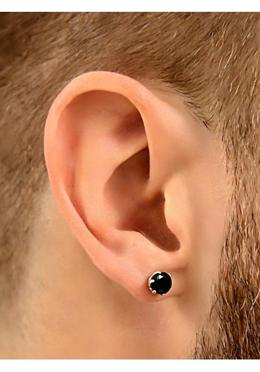 Markiz Gümüş Takı Taşlı Tek Küpe 99002912 Diğer