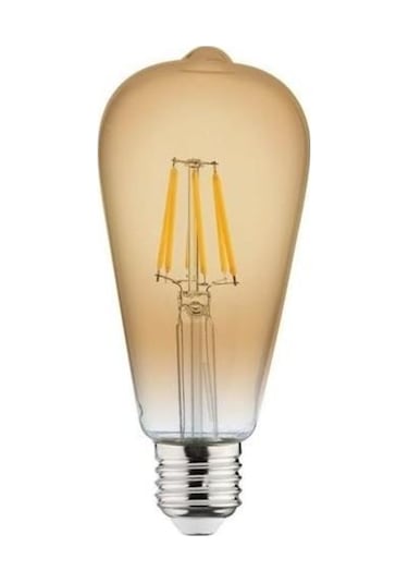 Horoz Rustic Vintage-6 Led Ampul Sarı Işık E27 6w