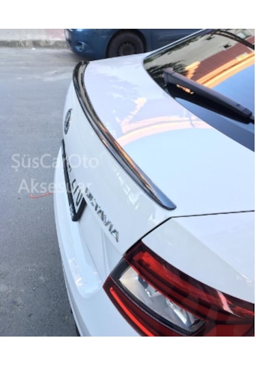 Skoda Octavia Bagaj Üstü Spoiler Bagaj Çıtası Piano Black