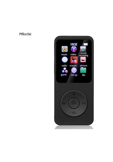 Lemestar Milochic Ry1224070 Bluetooth Hi-fi Müzik Çalar Siyah