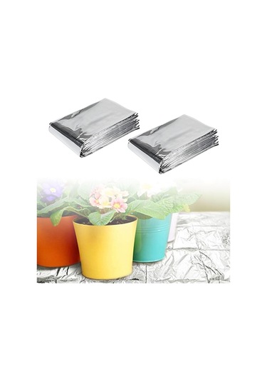 Suntek Gümüş Bitki Yansıtıcı Mylar Film Bahçe Meyve 2-adet