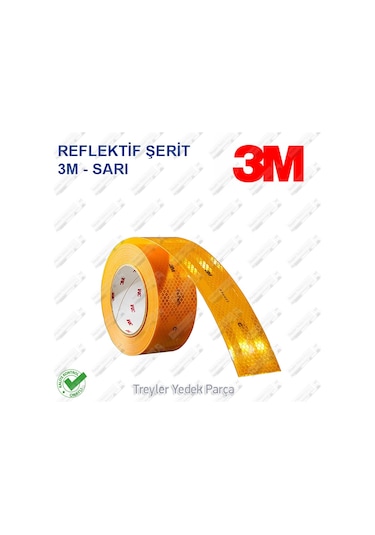 Reflektıf Serıt 3M Diamond Grade™ 983 Sarı 55Mm 50 Metre