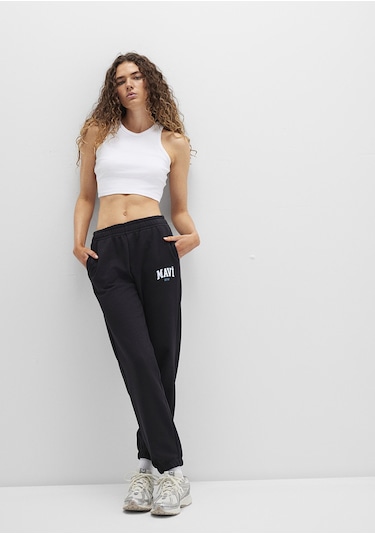 Mavi - Mavi Logo Baskılı Siyah Eşofman Altı 1010757-900 Siyah