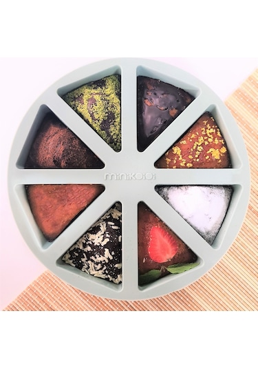 Oioi Slices Kek Kalıbı - Bubble Beige Bej