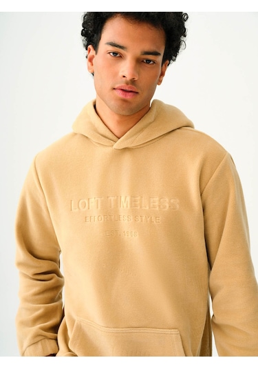 Loft Erkek Sweatshirt Bej Lf2037418 25kp69000073 P6935 Bej