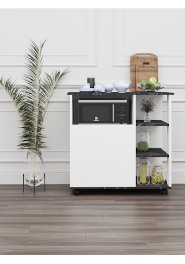 Bozlale Çok Amaçlı Dolap Mikrodalga Fırın Airfryer Kahve Dolabı