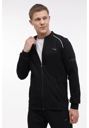Lumberjack Zahn Erkek Siyah Dik Yaka Ceket Siyah