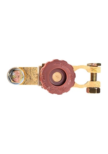 Pazly Terminali Suntek Kahverengi Araba Akü Bağlantı Anahtarı Genel