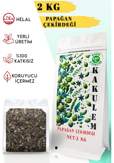 Kakulem Sertifikalı Sultan Cennet Papağan Çekirdeği Yemi 2 Kg