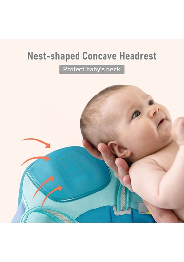 Mambobaby Şişme Olmayan Bebek Yüzme Şamandırası Yumuşak Mt3148gr-1 Yeşil